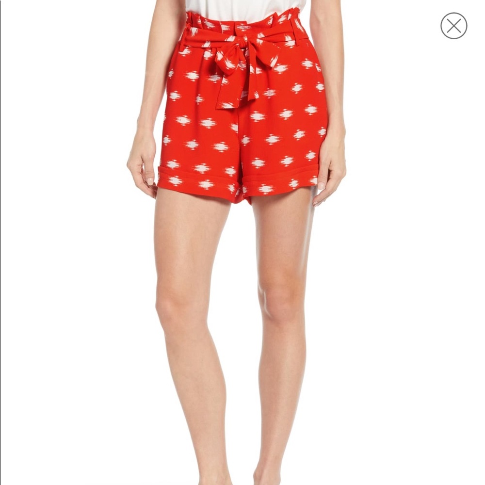 🍋Gibson Tie Waist Shorts